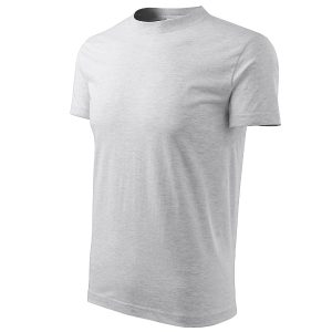 Classic 101 - Tricou unisex gri deschis