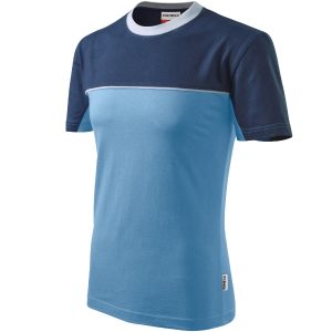 Colormix 109 - Tricou unisex albastru azuriu