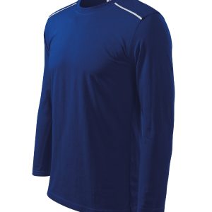 Long Sleeve 112 - Tricou unisex albastru regal
