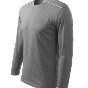 Long Sleeve 112 - Tricou unisex gri închis