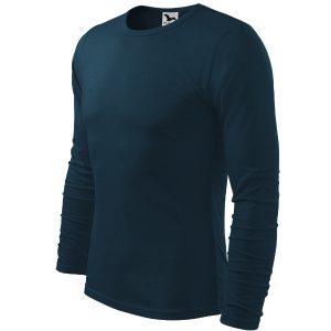 Fit-T LS 119 - Tricou pentru bărbaţi albastru marin