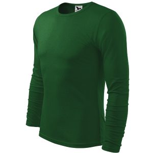 Fit-T LS 119 - Tricou pentru bărbaţi verde sticlă
