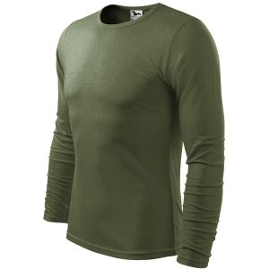 Fit-T LS 119 - Tricou pentru bărbaţi khaki
