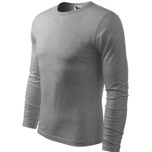 Fit-T LS 119 - Tricou pentru bărbaţi gri închis