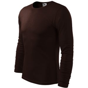 Fit-T LS 119 - Tricou pentru bărbaţi cafea