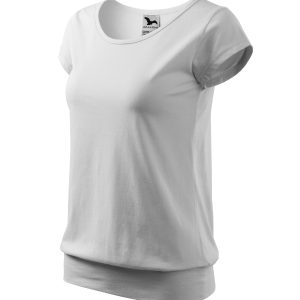 City 120 - Tricou pentru damă alb