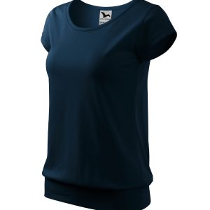 City 120 - Tricou pentru damă albastru marin