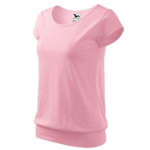 City 120 - Tricou pentru damă roz