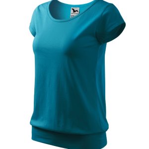 City 120 - Tricou pentru damă turcoaz închis