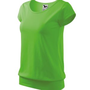 City 120 - Tricou pentru damă verde măr