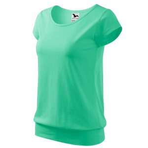 City 120 - Tricou pentru damă verde mentă