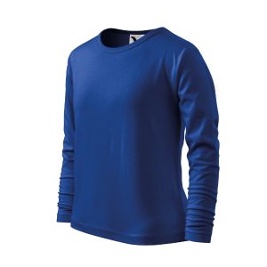 Fit-T LS 121 - Tricou pentru copii albastru regal