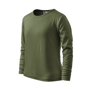 Fit-T LS 121 - Tricou pentru copii khaki