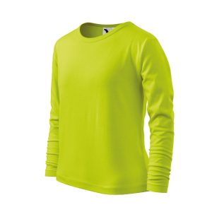 Fit-T LS 121 - Tricou pentru copii lime