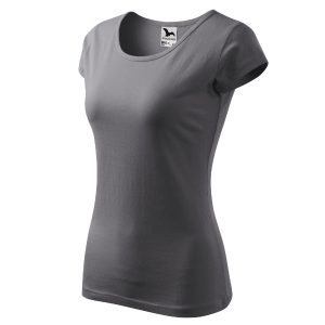 Pure 122 - Tricou pentru damă gri metalic