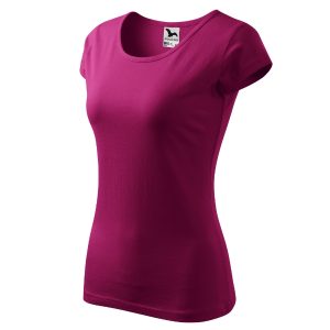 Pure 122 - Tricou pentru damă roşu fucsie