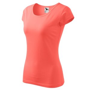 Pure 122 - Tricou pentru damă coral