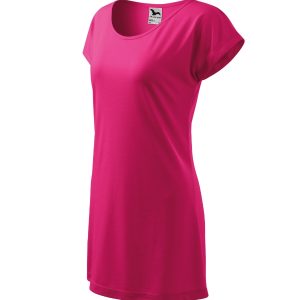 Love 123 - Tricou/rochie pentru damă purpuriu