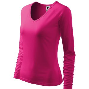Elegance 127 - Tricou pentru damă roz zmeura