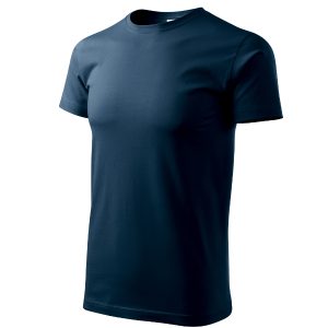Basic 129 - Tricou pentru bărbaţi albastru marin