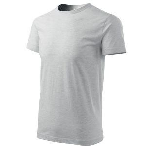 Basic 129 - Tricou pentru bărbaţi gri deschis