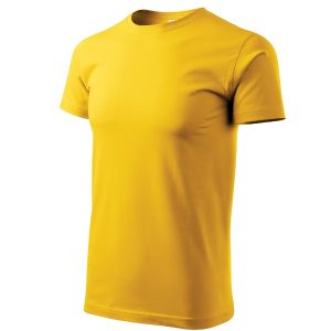 Basic 129 - Tricou pentru bărbaţi galben