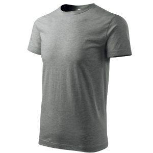 Basic 129 - Tricou pentru bărbaţi gri închis