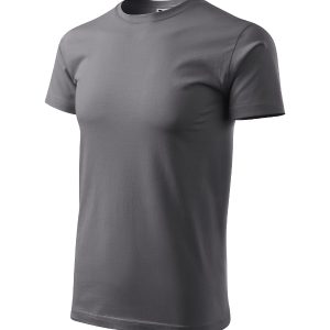 Basic 129 - Tricou pentru bărbaţi gri metalic
