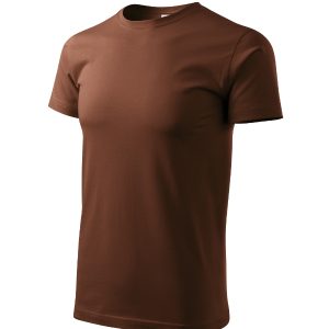 Basic 129 - Tricou pentru bărbaţi ciocolatiu
