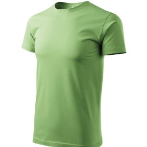 Basic 129 - Tricou pentru bărbaţi verde iarbă