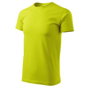 Basic 129 - Tricou pentru bărbaţi lime