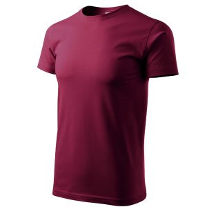 Basic 129 - Tricou pentru bărbaţi garnet