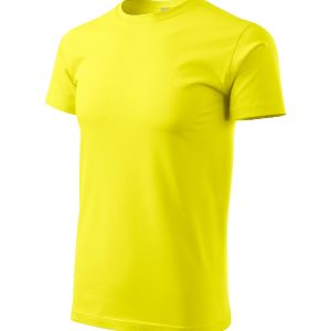 Basic 129 - Tricou pentru bărbaţi lămâie