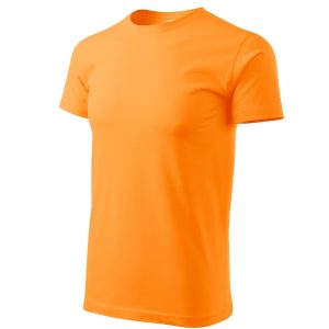 Basic 129 - Tricou pentru bărbaţi tangerine orange