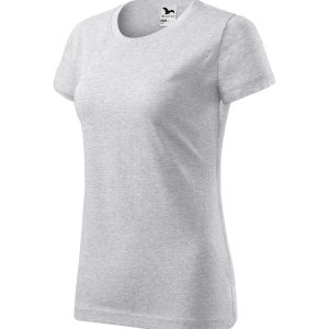 Basic 134 - Tricou pentru damă gri deschis