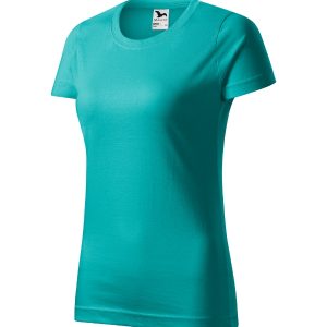 Basic 134 - Tricou pentru damă verde smarald