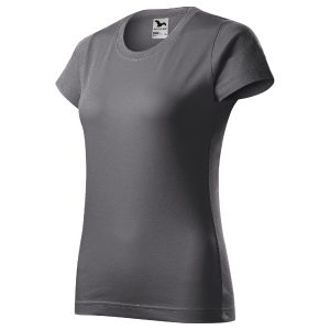 Basic 134 - Tricou pentru damă gri metalic