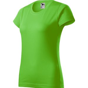 Basic 134 - Tricou pentru damă verde măr