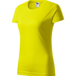 Basic 134 - Tricou pentru damă lămâie