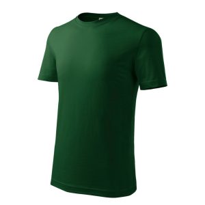 Classic New 135 - Tricou pentru copii verde sticlă