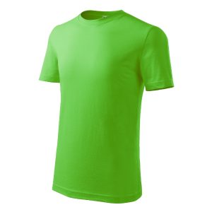 Classic New 135 - Tricou pentru copii verde măr