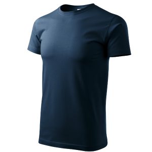 Heavy New 137 - Tricou unisex albastru marin