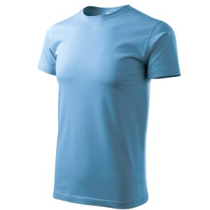 Heavy New 137 - Tricou unisex albastru azuriu