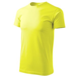 Heavy New 137 - Tricou unisex galben neon