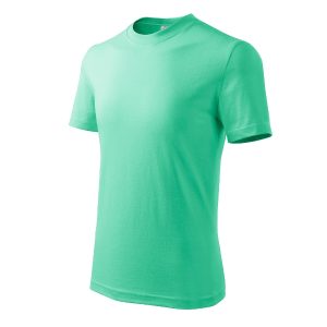 Basic 138 - Tricou pentru copii verde mentă