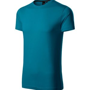 Exclusive 153 - Tricou pentru bărbaţi albastru petrol