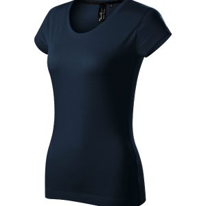 Exclusive 154 - Tricou pentru damă albastru marin