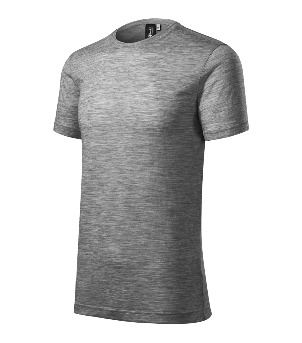 Merino Rise 157 - Tricou pentru bărbaţi gri închis