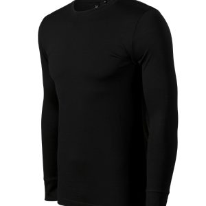 Merino Rise LS 159 - Tricou pentru bărbaţi negru