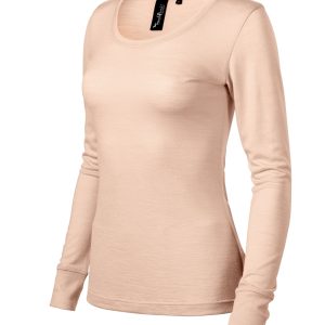 Merino Rise LS 160 - Tricou pentru damă cameo